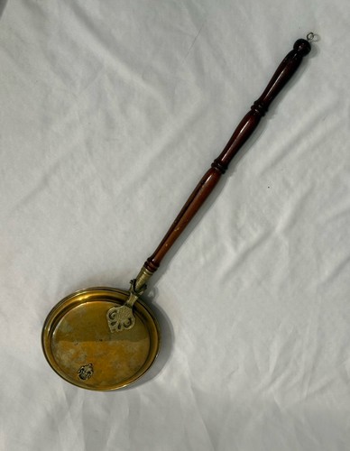 Antica padella scalda letto