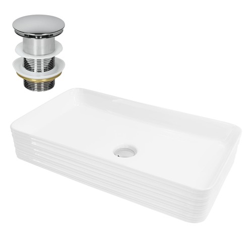 Lavabo appoggio ceramica - lavabo, da