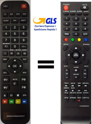 Telecomando gia programmato - telecomando,