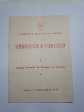 Collezione Militare 1°Reggimento Granatieri Di Sardegna 1955 Carosello Storico