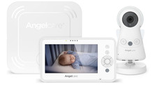 Angelcare Baby Monitor Video, Audio e Sensore di Movimento, Display 4.3"