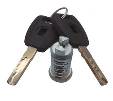 Door cylinder + bonnet with