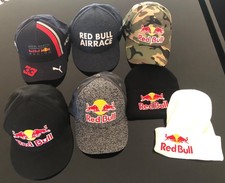 Red Bull Cap, lotto 5 berretti 2 berretti, versione atleta, taglia unica