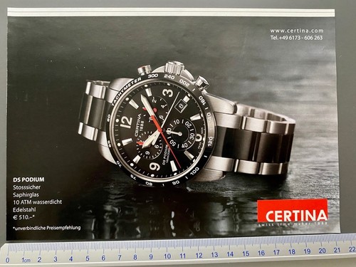 Certina podium cronografo - podium,