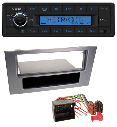 Autoradio usb vdo aux 1din - usb,
