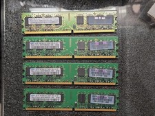 4x 1GB PC2-5300U DDR2-667MHz