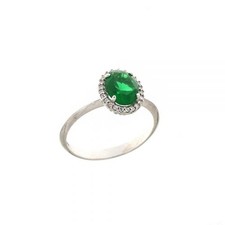 Anello in oro bianco 18 Kt