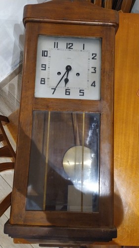 Orologio antico pendolo - a,