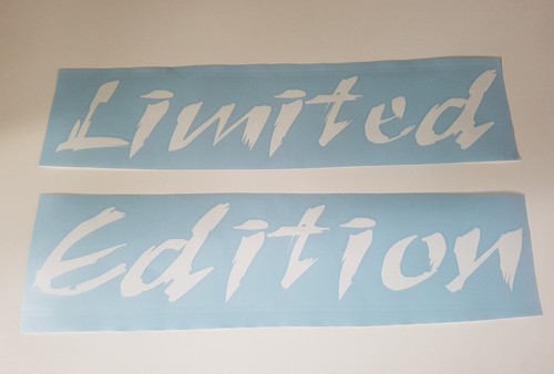 Adesivo edizione limitata