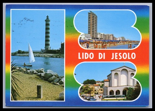 Cartolina lido jesolo - lido,
