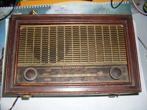 Radio vintage radiomarelli - radio,
