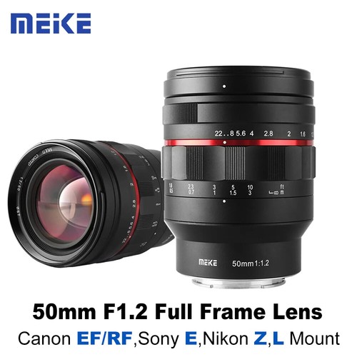 Meike 50mm full frame - 50mm, f1.2
