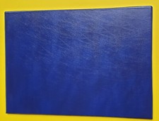 SOTTOMANO SCRITTOIO UFFICIO  BLU (1) ANNI 80 NUOVO VINTAGE STOCK OFFERTA