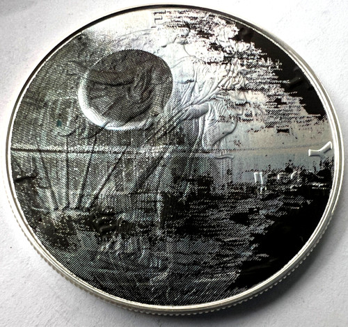 Death star american silver - death,