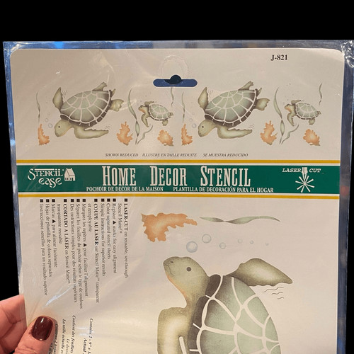 Stencil ease tartarughe marine - ease,