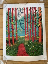 David Hockney Sentiero e
