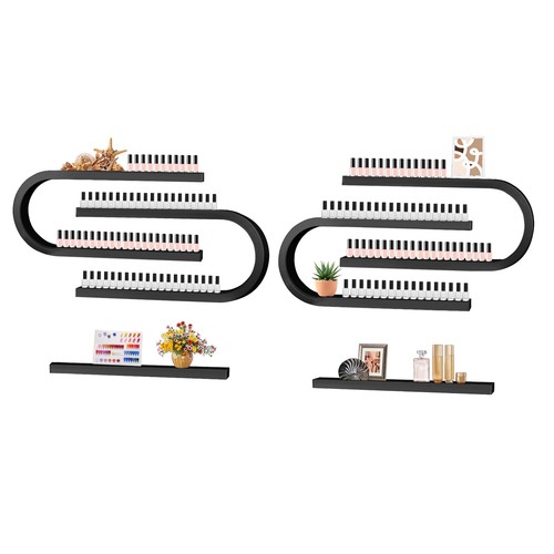 Forma scaffali porta smalti - u,