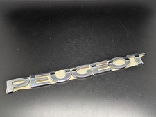 PEUGEOT H. 20MM LOGO SIGLA EMBLEMA FREGIO STEMMA SCRITTA BADGE TARGA TARGHETTA