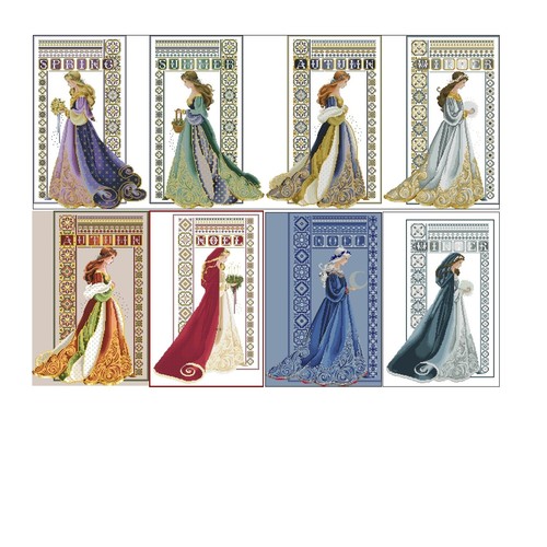 Cross stitch schemes - 8,