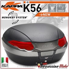 KAPPA K56 BAULETTO BAULE 56 LT MONOKEY UNIVERSALE MOTO/SCOOTER GIVI E55 MAXIA 3