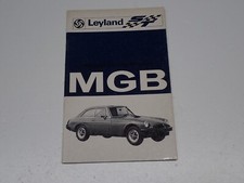 MGB  TOURER AND GT LEYLAND SPECIAL TUNING USO E MANUTENZIONE 1976