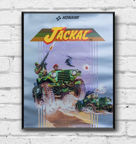 Jackal poster videogioco - jackal,