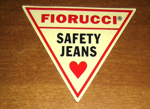 Adesivo miniatura fiorucci - miniatura,