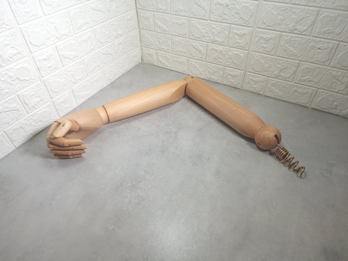 Manichino destro legno - manichino, in