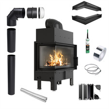 Inserto camino angolare KRATKI