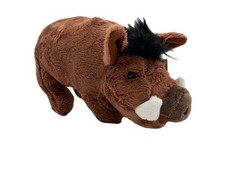 Peluche Cinghiale Marrone Con