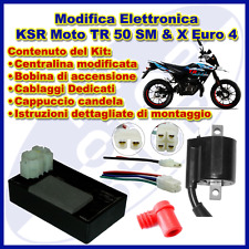 Centralina + Bobina per KSR TR 50 SM X Euro 4 2019 2020 2021 senza limitatore 