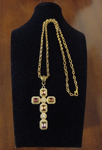 Collana uomo con - collana, croce