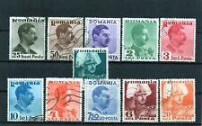 RUMANIA / ROMANIA / ROUMANIE  año 1935 yvert nr.486/96 usada Rey Charles II