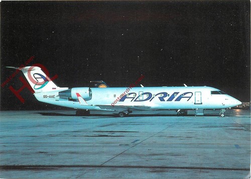 Picture postcard adria crj - picture, postcard:;adria
