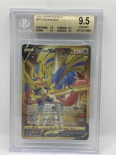 Bgs gem mint zacian - gem,