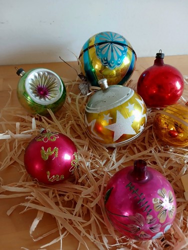 Decorazioni natalizie vintage - decorazioni,