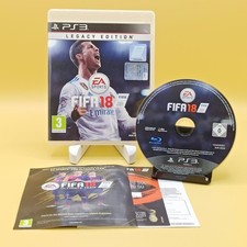 FIFA 18 LEGACY Edition Sony PS3 - COMPLETO di Manuali - Gioco CALCIO Playstation