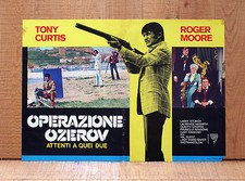 OPERAZIONE OZEROV ATTENTI A QUEI DUE fotobusta poster Moore Curtis Regina BE48