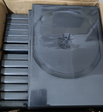 15 Custodie Cd DVD Nere 14mm Singola