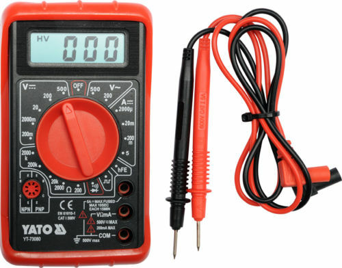 Misuratore universale lcd - misuratore,