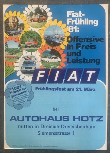 Brochure fiat gamma - brochure,