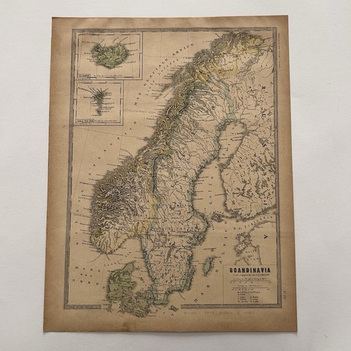 Scandinavia carta geografica