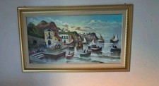 quadro antico olio su tela