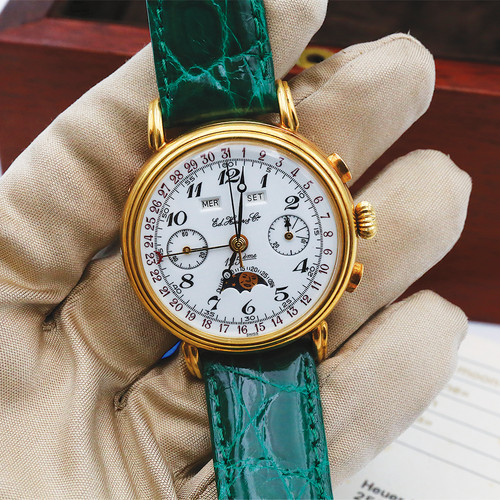 Heuer cronografo fasi lunari - heuer,