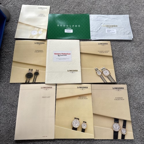 Brochure longines vintage dal - brochure,