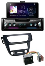 Pioneer USB MP3 Bluetooth DAB autoradio per Renault Megane 3 09-14 quadlock nero
