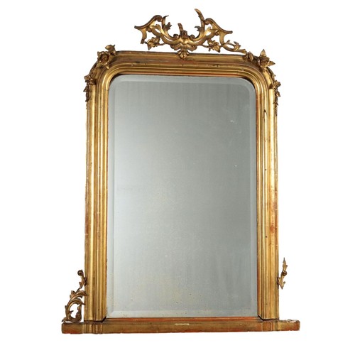 Specchiera antica legno dorato - specchiera,