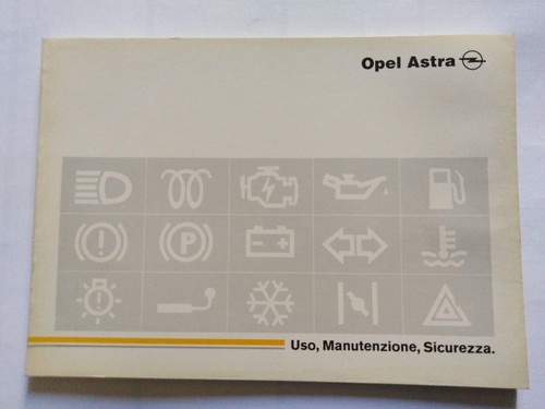 Opel astra libretto uso - opel, astra 