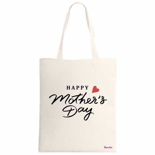 Borsa ecru scritta - borsa,