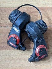 Vintage Shimano SL-RS30, 6 Speed Twist Shifters